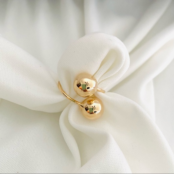 Adjustable Double Ball Ring - Picture 3 of 8